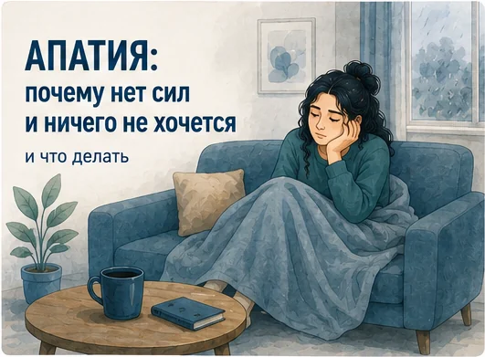 Апатия: почему пропадают силы и желания и как их вернуть