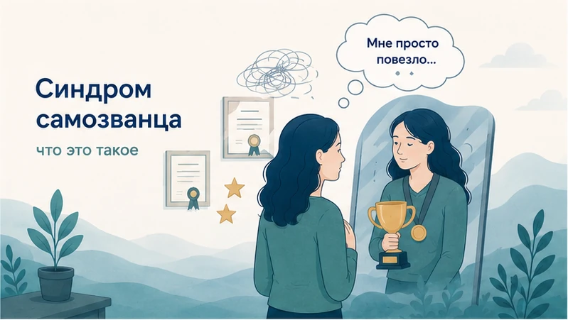 Синдром самозванца: как перестать обесценивать свои успехи и чувствовать себя обманщиком