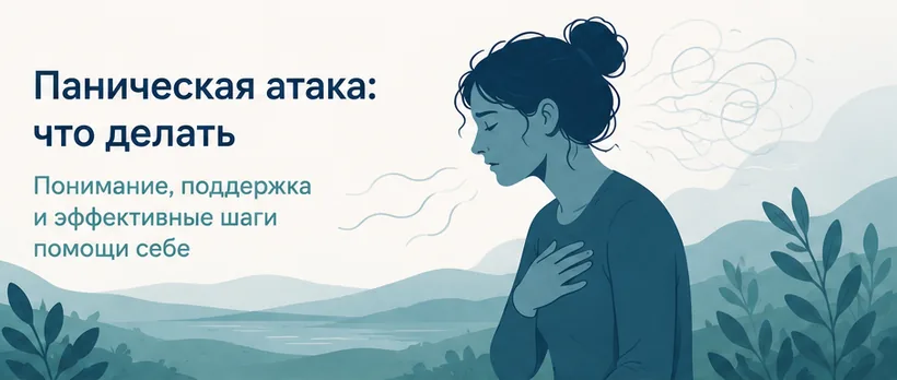 Паническая атака: что делать — понимание, поддержка и шаги помощи себе