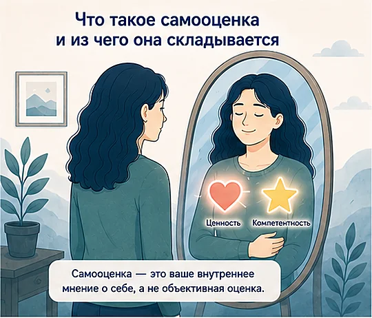 Что такое самооценка и из чего она складывается: ощущение ценности и компетентности